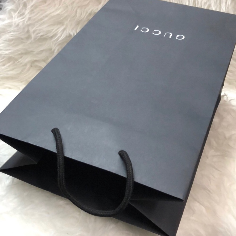 🆕 Gucci Black Shopping Bag - Picture 5 of 9